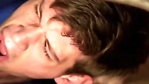 Submissive dude gets a hard bareback long concerning the ass and a facial - the rabble