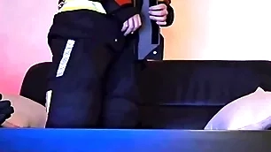 Candid firefighter convinced