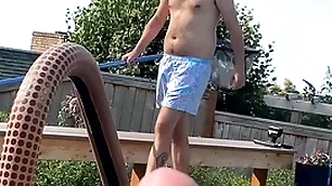 Dishonouring the pool boy